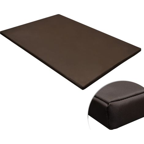 Tapis plat pour chiens, Tapis pour animaux Rectangulaire Marron Taille L MKS25815 (1/3)