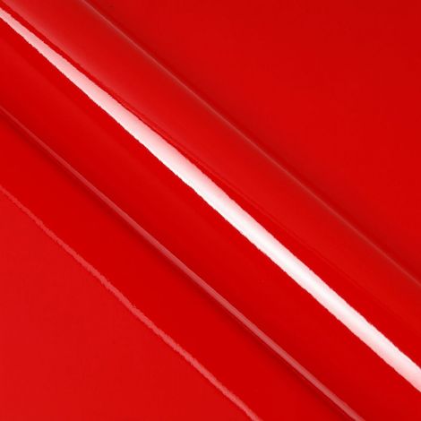 DIMEXACT - Covering rouge brillant pour toutes surfaces - Haute finition - 152 cm x 2.5 m - En Rouleau
