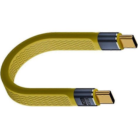 Câble USB-C 240 W pour téléphones et tablettes, compatible avec les transferts de données et la vidéo à haut débit (40 Gbit/s). (1/4)