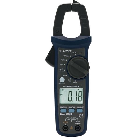 Pince ampèremétrique numérique True RMS – courant AC/DC – CAT II 600V / CAT III 300V Limit LIMIT DCM3