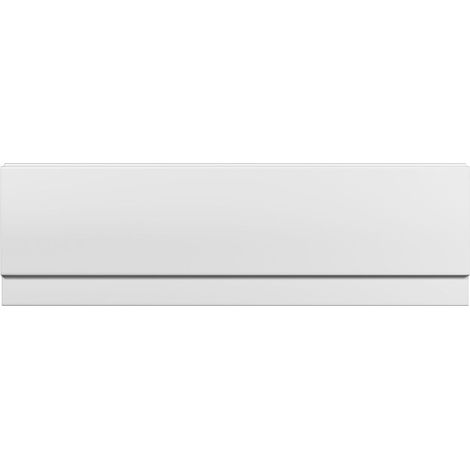 Bathroom High Gloss White Modern Acrylic Front Bath Panel 510mm X 1700mm (1/2)