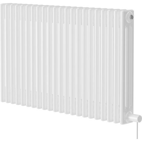 Wholesale Domestic Colosseum White 600mm x 999mm Horizontal Electric Triple Column Radiator (1/5)