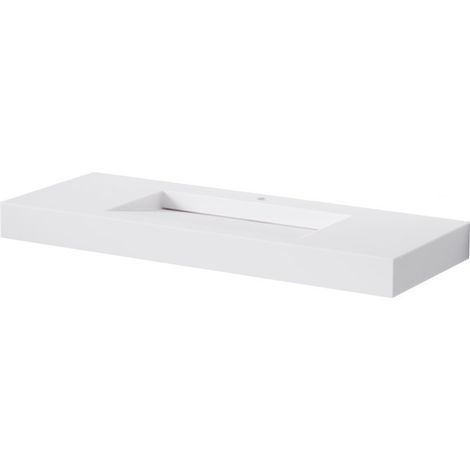 Steinberg Serie 444 lavabos de pared, 1 agujero para grifo, sin