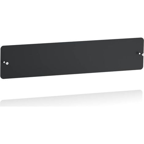 Lechuza – Barre murale Green Wall – Noir, métal, pour pots CUBE, L 48 x H 10 cm (1/3)