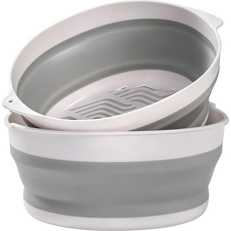 Passoire pliable Panier à fruits double couche légumes D (1/5)