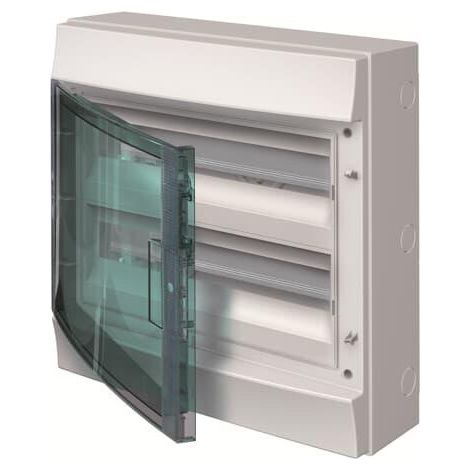 Tableau mural Abb 48 Modules IP65 porte transparente 4 rangées H65P12X420750