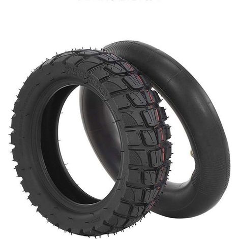 Pneu tout-terrain 255x80 (80/65-6) + chambre à air 10x3, pour Kugoo kirim M4 Pro/Zero 10x/Vsett 10+ (1/5)