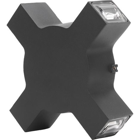 Applique murale LED décorative à faisceau linéaire, étanche, pour salon, couloir ou jardin, lumière blanche, 4 W, 85-265 V CA (1/5)