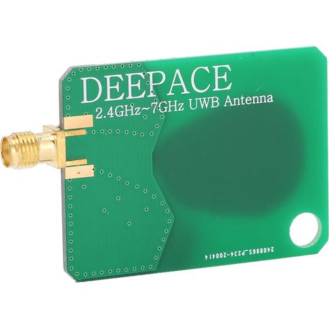 Antenne RF UWB-1P, antenne ultra-large bande 2,4 GHz à 7 GHz, pour communication sans fil et applications IoT. (1/5)