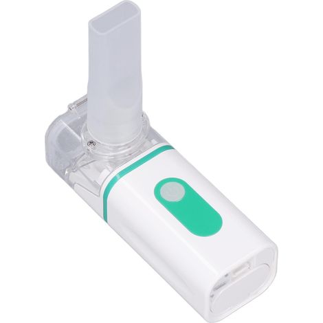 Nébuliseur portable à membrane filtrante, inhalateur de brume fraîche pour la maison, le quotidien et les voyages, 1,5 W, vert (1/5)