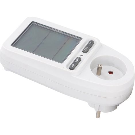 Prise Connectée avec Affichage Numérique - Suivi de Consommation Électrique - Prise Intelligente 230V pour Maison (1/5)