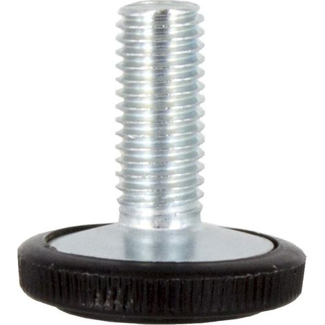 PIEDINO REGOLABILE ACCIAIO MA8 X D 30 MM 50 PZ