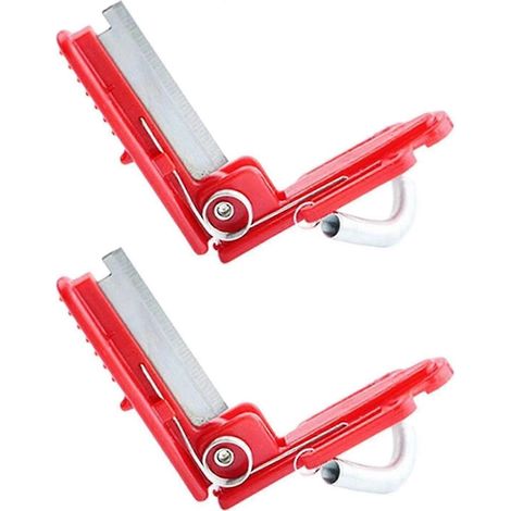 Lot de 2 mini outils de récolte - Ciseaux de jardin en acier inoxydable, sécateurs, couteaux à pouce - Mini sécateur de jardin en acier inoxydable pour la coupe des plantes (1/5)