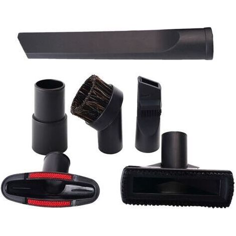 BARKBUSTERS Accessoires pour Aspirateur,Ensemble 6 pièces Embout Aspirateur,Brosse Buse Suceur Plat pour Aspirateur,Lot d'accessoires Universels pour Aspirateur,Convient à Toutes Les Marques(32mm35mm) (1/5)