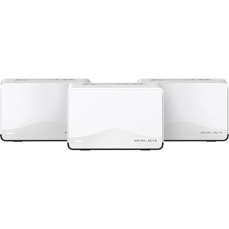 MERCUSYS Halo H27BE Paquete de 3, Sistema de malla Wi-Fi 7 para toda la casa, cobertura sin fisuras de doble banda