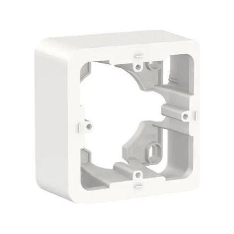 Scatola superficie Schneider Electric Unica facile installazione 9,9x9,1 cm