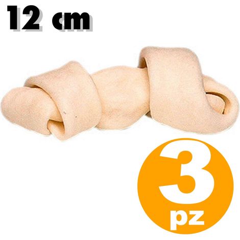 Set De 3 Pièces En Forme D'os Blanc Pour Chien Avec Nœud (1/2)