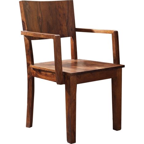 Stuhl Sheesham 50,5x48,5x90 Sheesham life honey lackiert