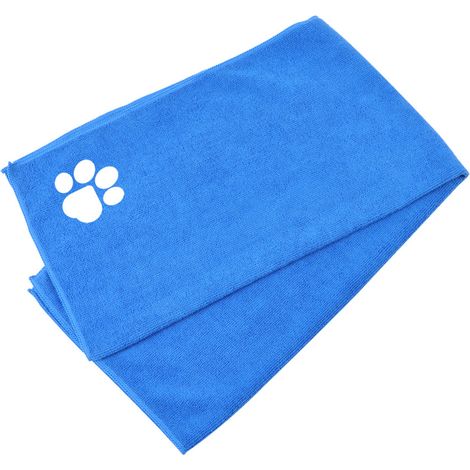 Serviette de toilette microfibre pour animaux
