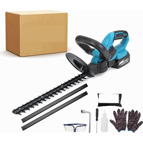 21V sans Fil Taille-haie ménage Jardin Tondeuse scie à élaguer Tondeuse à Gazon électrique Taille-haie Outil de Jardin (Color : Without Battery Set, Size : Small) (1/5)