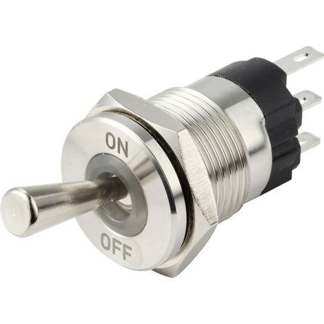 TRU COMPONENTS TC-14378408 Kippschalter 250 V/AC 15 A 1 x Ein/Aus IP67 1 St. (1/3)