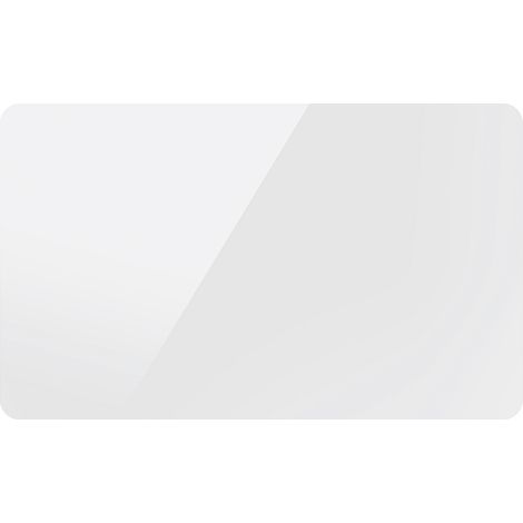 Radiateur Électrique LEONA Verre 1500W Blanc – Inertie Céramique – Design Haut de Gamme – Programmable – Détection Fenêtre – Indicateur de Consommation – IP24 - Sécurité Enfant - BATILEC