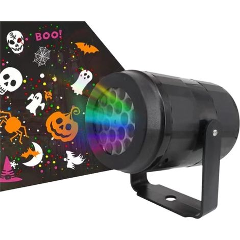Projecteurs Lumineux, projecteurs LED de Noël et d'halloween pour la décoration de fêtes et de Chambres (Projection d'halloween) (1/3)