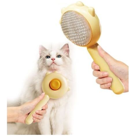 Lunesouri PET COMBING BRUSH (YELLOW) (1/5)