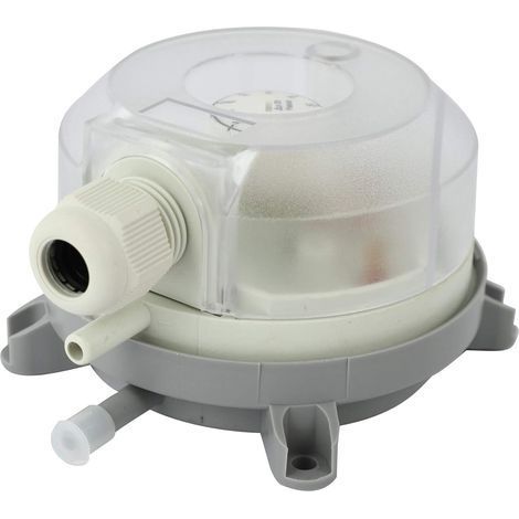 Pressostat différentiel d'air 50-500 Pa - Interrupteur micro-pression réglable (1/5)
