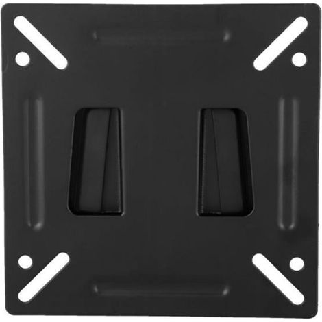 (Noir)Support TV mural Pour TV 14 à 32 pouces - Aluminium - Noir - Fixe (1/4)
