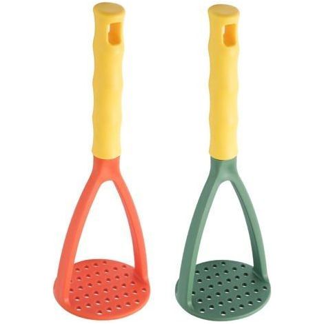 BelleRise - Packung mit 2 Beuteln hochwertiger, ungeschälter, handwerklich hergestellter Kartoffelpüree (grün + orange) (1/5)