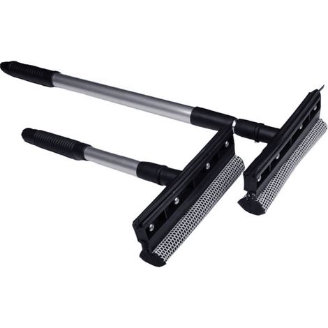 Raclette de Fenêtre Rétractable Double Face avec Manche Multifonction (1/5)
