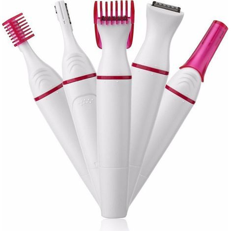 5-in-1 Elektrorasierer für Damen, Mini-Trimmer, Elektrorasierer für Damen (1/5)