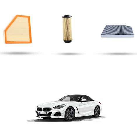 Kit tagliando 3 filtri compatibile con Bmw Z4(G29) M40i 250kw dal 2018 (1/4)