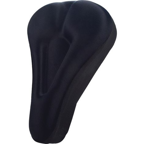 Funda para sillín de bicicleta, espuma viscoelástica, transpirable, antideslizante, sin herramientas, MTB, carretera, eléctrica (1/5)
