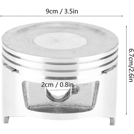 Kit de remplacement d'ensemble piston pour groupe électrogène à moteur à essence, compatible avec 190F GX420 (1/5)