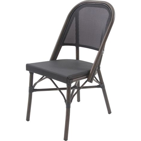 Chaise de Bistrot enTextile Paris - Lot de 2 - Veba