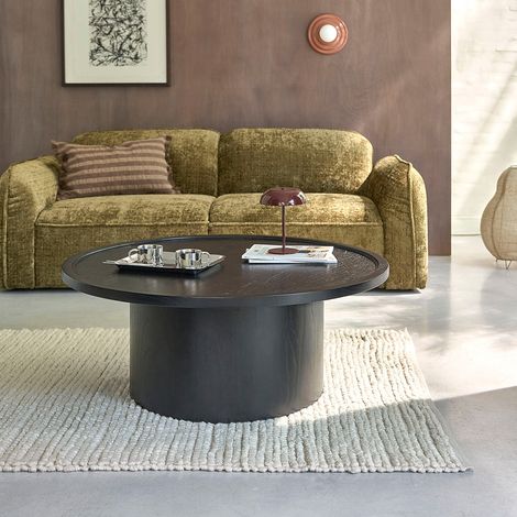 Table basse en bois massif 100 cm (1/5)