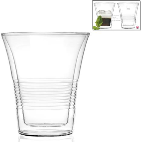 H&H Bicchiere Brs/doppio 2touch Cl22