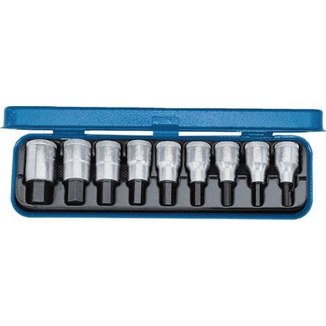 Gedore Steckschlüssel-Bit-Einsatz-Set 1/2" (12.5 mm) 9teilig 6156250 (1/5)