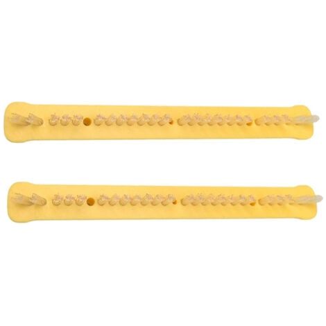 2 têtes de brosse vapeur de rechange pour Karcher SC1-5, balai vapeur, ensemble de barres de brosse compatibles, convient pour le nettoyage des joints XXL, accessoires de confort