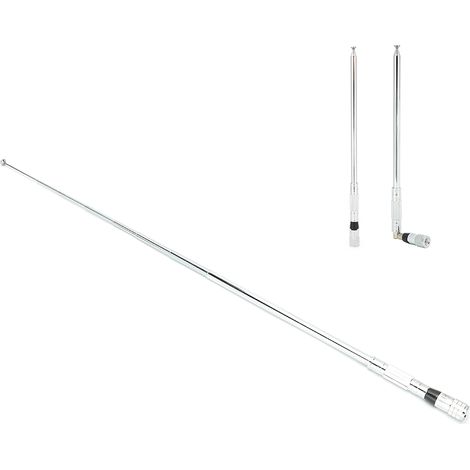 Antenne VHF/UHF pour Voiture 118-136 MHz avec Longue Tige et Connecteur SMA Mâle (1/5)