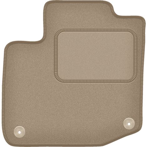 Tappetino in velluto per guidatore per: Honda Civic IX hatchback (39 cm) (2012-) beige (1/5)