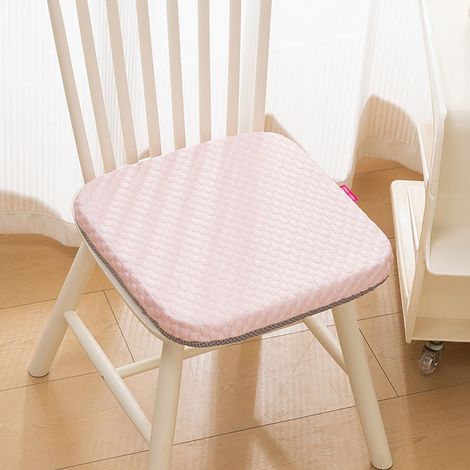 Coussin De Chaise - Fibre De Viscose Respirant - 34 X 24 X 4 Cm - Pour Bureau Salon Chambre À Coucher Salle À Manger - 1 Pièce (1/3)