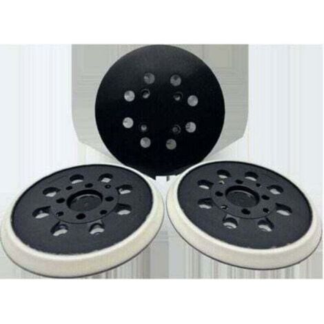 Plateau de ponage pour Bosch ( 125 mm, dureté moyenne avec système accessoires pour ponceuse excentrique PEX 300/400 AE / 4000 AE (1/4)