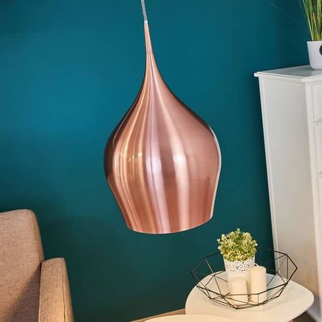 [GEBRAUCHT] B-Ware Searchlight Hängeleuchte Hängeleuchte Lampe Leuchte Decke Vibrant ø 26cm Kup755