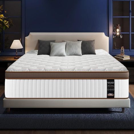 Matelas - YIDATONG - 140x200 cm - 28 cm épaisseur - 10 zones de confort - Ressorts ensachés