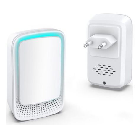 Purificateur d'Air, Mini Générateur d'ion Négatif Plug-in Negative Ion Purifier Purificateur Ioniseur d'Air pour Chambre/Maison/Salon/Chambre d’Animaux, Purifier les Odeurs (1 Pcs)