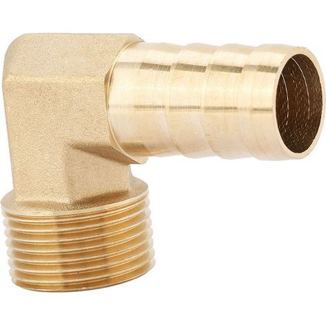 1 pièce de coude à filetage extérieur en cuivre, filetage pagode (1/5)