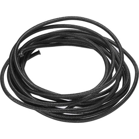 3 Mètre/9,8ft 14AWG Câble Tressé en Silicone Flexible Noir (1/5)
